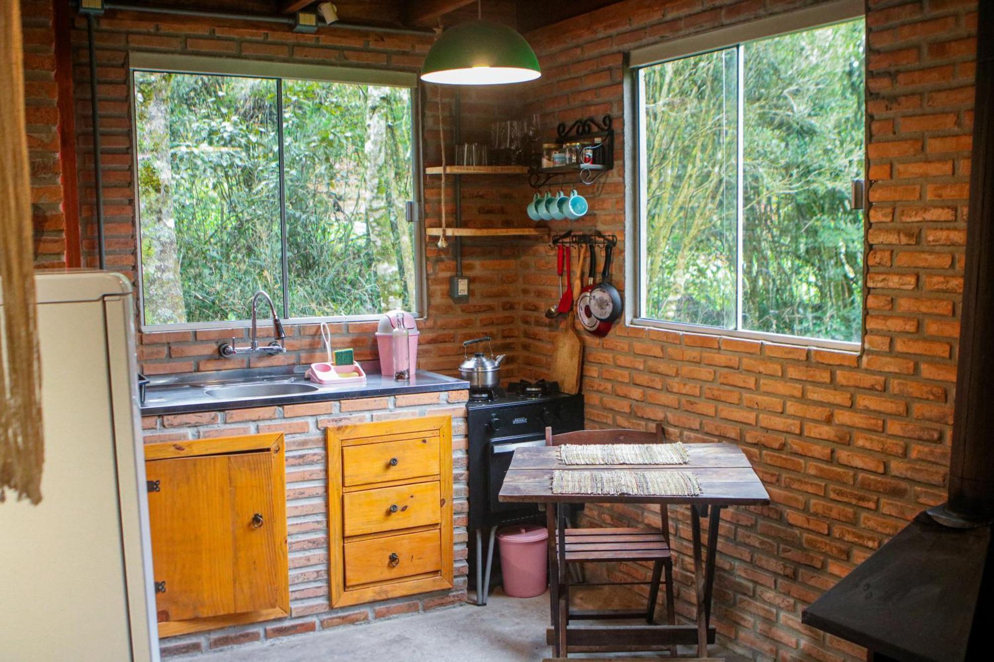 Cabana Na Floresta Rincao Do Fortaleza Камбара Екстер'єр фото